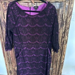 Nicole miller lace dress